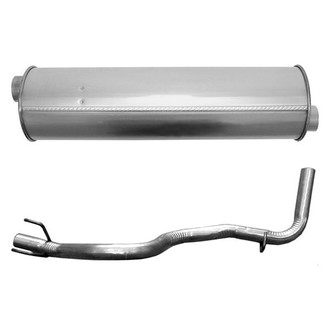 AP Exhaust® - Exhaust Muffler and Tailpipe Kit