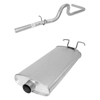 AP Exhaust® - Exhaust Muffler and Tailpipe Kit
