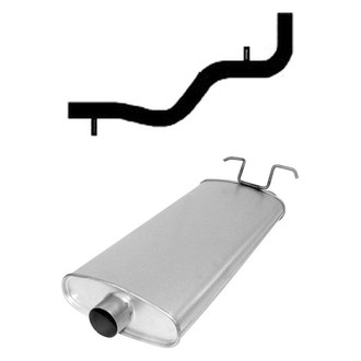 AP Exhaust® - Exhaust Muffler and Tailpipe Kit