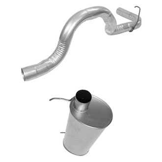 AP Exhaust® - Exhaust Muffler and Tailpipe Kit
