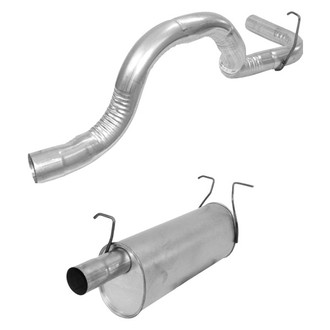 AP Exhaust® - Exhaust Muffler and Tailpipe Kit