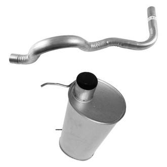 AP Exhaust® - Exhaust Muffler and Tailpipe Kit
