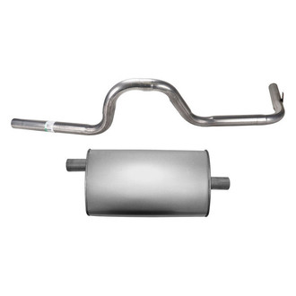 AP Exhaust® - Exhaust Muffler and Tailpipe Kit
