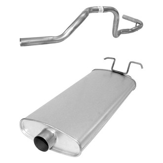 AP Exhaust® - Exhaust Muffler and Tailpipe Kit