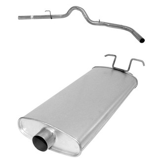 AP Exhaust® - Exhaust Muffler and Tailpipe Kit