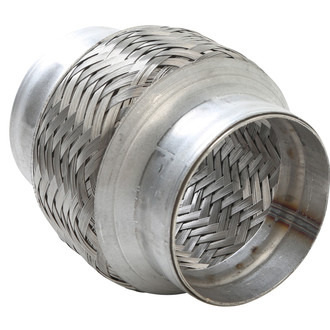 AP Exhaust® - 200 SS Flex Coupling (2.5" Inlet, 2.5" Outlet, 4" Overall Length)