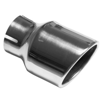 AP Exhaust® - Driver Side Stainless Steel Polished Exhaust Tip