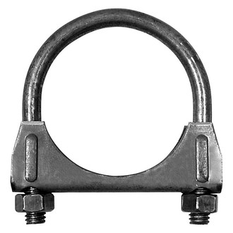 AP Exhaust® - Standard Duty U-Bolt Natural Exhaust Clamp (1.25" D)