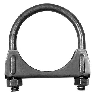 AP Exhaust® - Standard Duty U-Bolt Natural Exhaust Clamp (2" D)