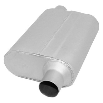 AP Exhaust® - Xlerator Performance Aluminized Steel Oval Gray Exhaust Muffler