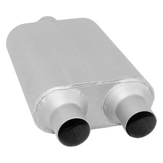 AP Exhaust® - Xlerator Performance Oval Gray Exhaust Muffler