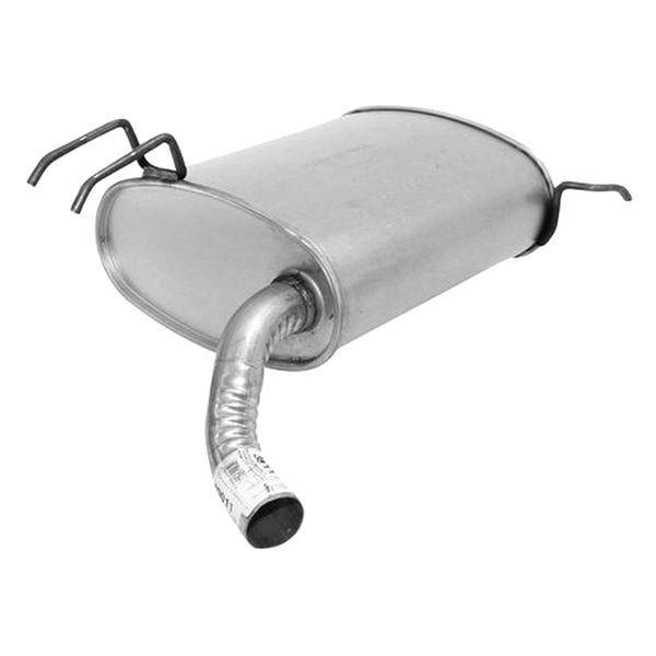 AP Exhaust® - Welded Aluminized Steel Passenger Side Exhaust Muffler and Pipe Assembly