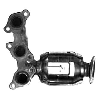AP Exhaust® - Stainless Steel Direct Fit Exhaust Manifold with Integrated Catalytic Converter