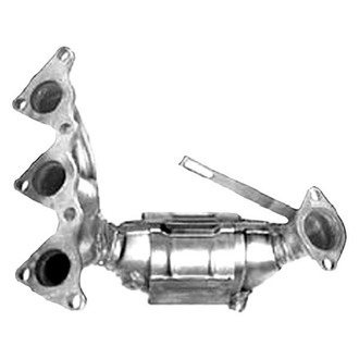 AP Exhaust® - Stainless Steel Direct Fit Exhaust Manifold with Integrated Catalytic Converter