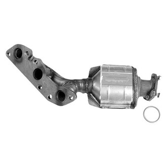AP Exhaust® - Stainless Steel Direct Fit Exhaust Manifold with Integrated Catalytic Converter