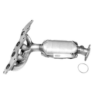 AP Exhaust® - Stainless Steel Direct Fit Exhaust Manifold with Integrated Catalytic Converter
