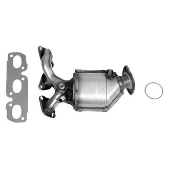 AP Exhaust® - Stainless Steel Direct Fit Exhaust Manifold with Integrated Catalytic Converter