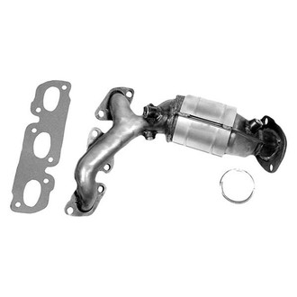 AP Exhaust® - Stainless Steel Direct Fit Exhaust Manifold with Integrated Catalytic Converter