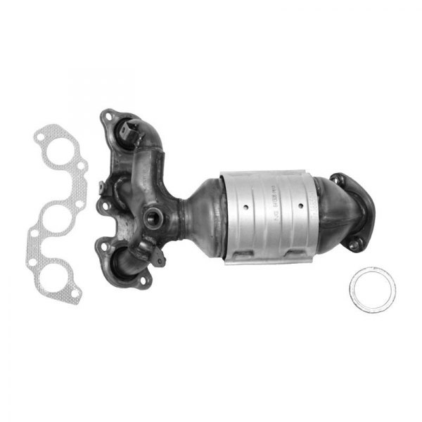 AP Exhaust® - Stainless Steel Direct Fit Exhaust Manifold with Integrated Catalytic Converter