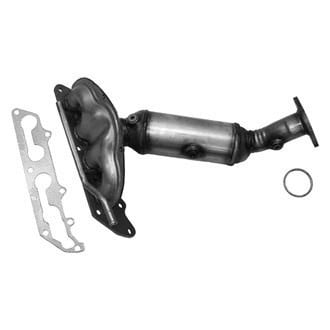 AP Exhaust® - Stainless Steel Direct Fit Exhaust Manifold with Integrated Catalytic Converter