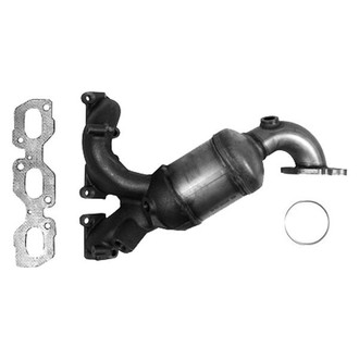 AP Exhaust® - Stainless Steel Direct Fit Exhaust Manifold with Integrated Catalytic Converter