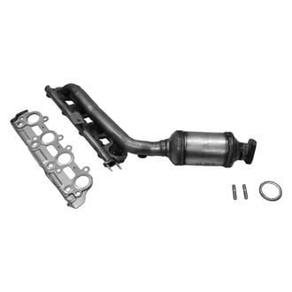 AP Exhaust® - Stainless Steel Direct Fit Exhaust Manifold with Integrated Catalytic Converter