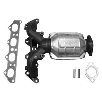 AP Exhaust® - Stainless Steel Direct Fit Exhaust Manifold with Integrated Catalytic Converter