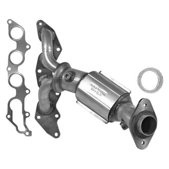 AP Exhaust® - Stainless Steel Direct Fit Exhaust Manifold with Integrated Catalytic Converter