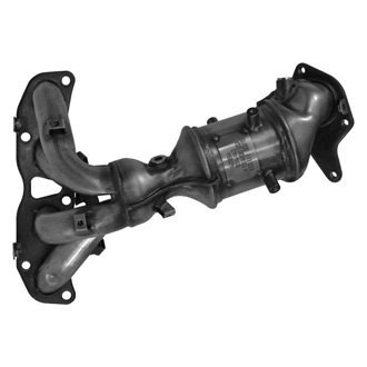 AP Exhaust® - Stainless Steel Direct Fit Exhaust Manifold with Integrated Catalytic Converter