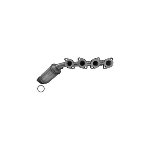 AP Exhaust® - Stainless Steel Direct Fit Exhaust Manifold with Integrated Catalytic Converter