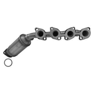 AP Exhaust® - Stainless Steel Direct Fit Exhaust Manifold with Integrated Catalytic Converter
