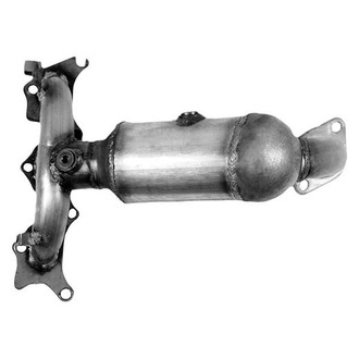 AP Exhaust® - Stainless Steel Direct Fit Exhaust Manifold with Integrated Catalytic Converter