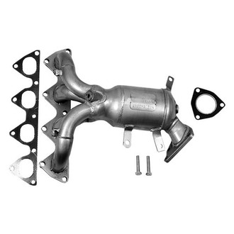 AP Exhaust® - Stainless Steel Direct Fit Exhaust Manifold with Integrated Catalytic Converter