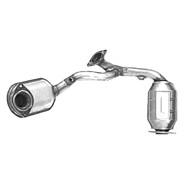 AP Exhaust® - Direct Fit Catalytic Converter and Pipe Assembly