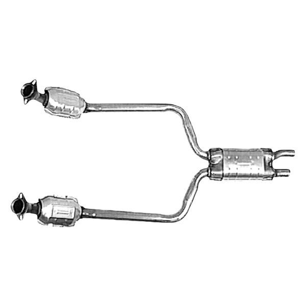 AP Exhaust Technologies® 642982 - Direct Fit Catalytic Converter