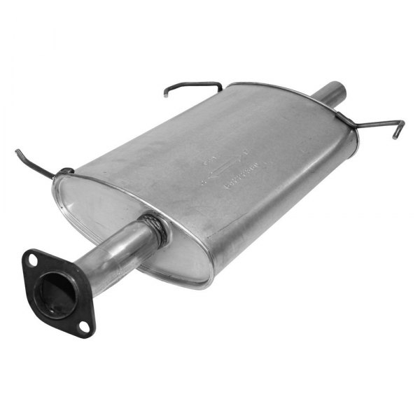 AP Exhaust® - MSL Maximum Aluminized Steel Oval Direct-Fit Exhaust Muffler with Flange and Spout