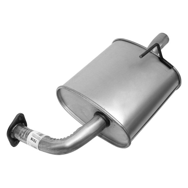 AP Exhaust® - Welded Aluminized Steel Driver Side Exhaust Muffler and Pipe Assembly