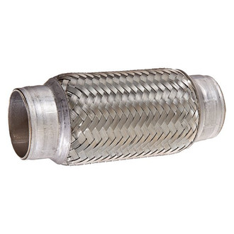 AP Exhaust® - 300 SS Flex Coupling (1.75" Inlet, 1.75" Outlet, 6" Overall Length)