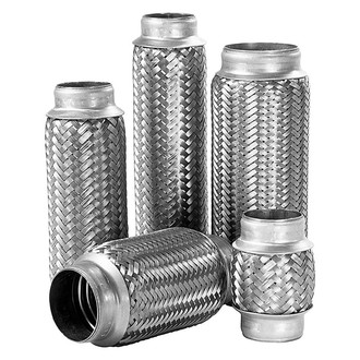 AP Exhaust® - 300 SS Flex Coupling (3" Inlet, 3" Outlet, 8" Overall Length)