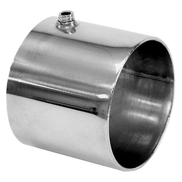 AP Exhaust® - Stainless Steel Round Straight Cut Natural Exhaust Tip
