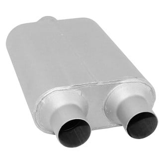 AP Exhaust® - Xlerator Performance Oval Gray Exhaust Muffler