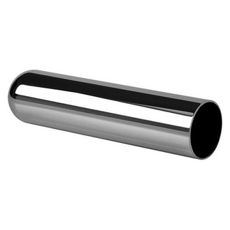AP Exhaust® - Xlerator™ Stainless Steel Pencil Style Round Weld-On Chrome Exhaust Tip