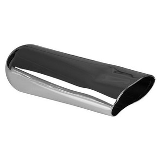 AP Exhaust® - Xlerator™ Stainless Steel Chevelle Style Oval Weld-On Exhaust Tip