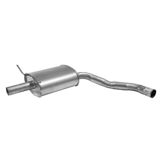 AP Exhaust® - Challenge Passenger Side Oval Exhaust Muffler Assembly