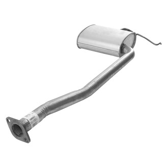 AP Exhaust® - Challenge Series Exhaust Muffler and Pipe Assembly