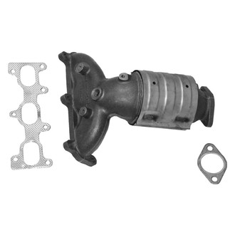 AP Exhaust® - Stainless Steel Direct Fit Exhaust Manifold with Integrated Catalytic Converter