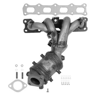 AP Exhaust® - Stainless Steel Direct Fit Exhaust Manifold with Integrated Catalytic Converter
