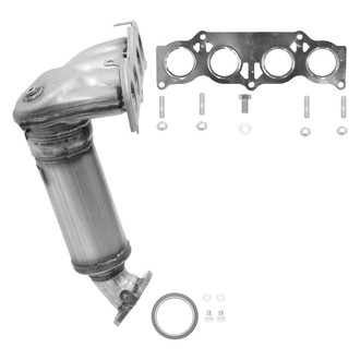 AP Exhaust® - Stainless Steel Direct Fit Exhaust Manifold with Integrated Catalytic Converter