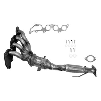 AP Exhaust® - Stainless Steel Direct Fit Exhaust Manifold with Integrated Catalytic Converter