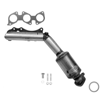 AP Exhaust® - Stainless Steel Direct Fit Exhaust Manifold with Integrated Catalytic Converter